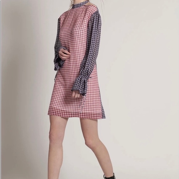 N12H  
MARION DRESS, GINGHAM - Picture 3 of 6